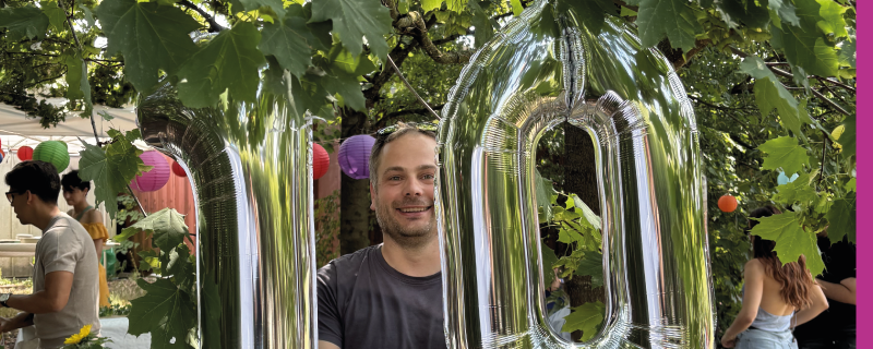 We celebrated Plasmion's 10th anniversary with a garden full of games, families, good food, and a surprise hailstorm that couldn't stop the party. Here's how it went down.